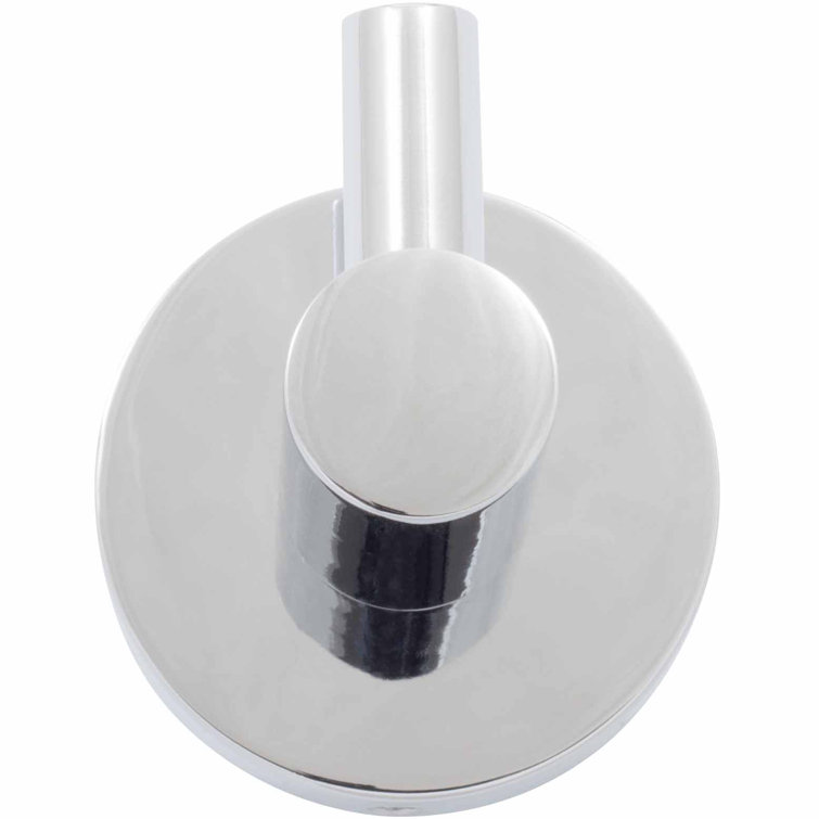 Zurich Polished Chrome Wall Mounted Robe Hook