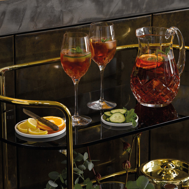 Elegant Essence 19oz Hand-Blown Luxury Crystal Goblet