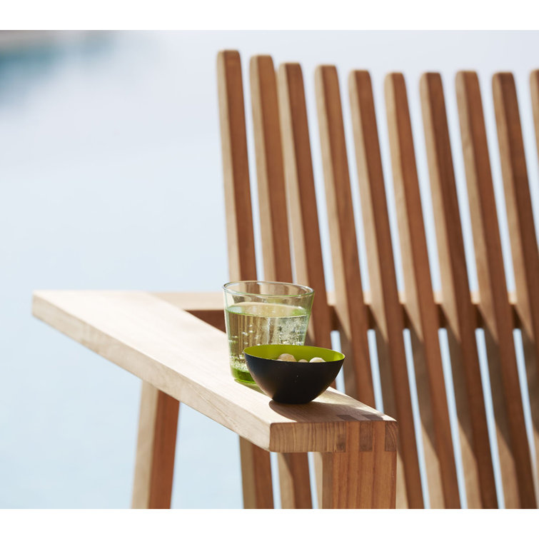 Amaze Teak Dining Chair with Grey Cushions