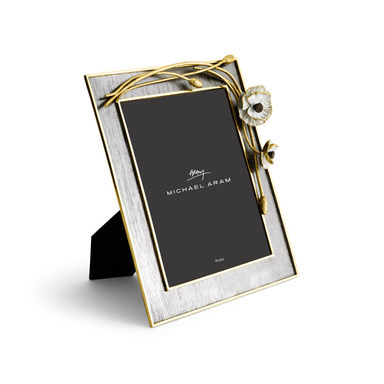 Anemone 8x10 Silver and Gold Tabletop Frame
