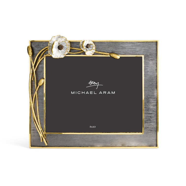 Anemone 8x10 Silver and Gold Tabletop Frame