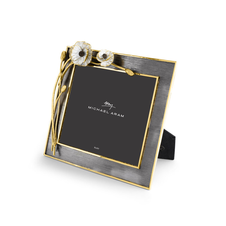 Anemone 8x10 Silver and Gold Tabletop Frame
