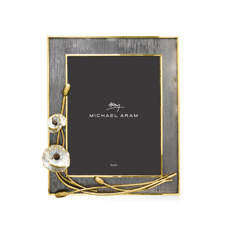 Anemone 8x10 Silver and Gold Tabletop Frame