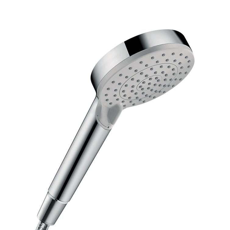 Chrome 4-Inch Handheld Rain Shower Head with Filter