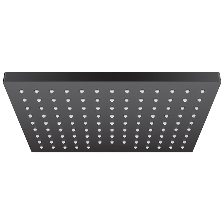 Modern Matte Black 8'' Contemporary Rain Showerhead