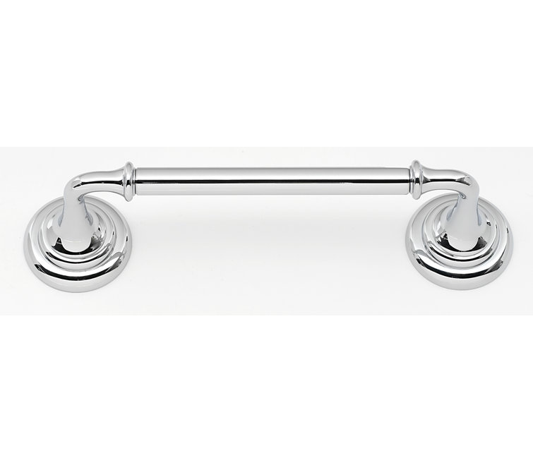 Polished Chrome Wall Mounted Pivoting Toilet Paper Holder