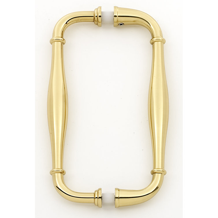 Polished Brass 6" Arch Cabinet Pull Handle