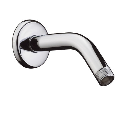 Polished Nickel Modern Wall-Mount Shower Arm