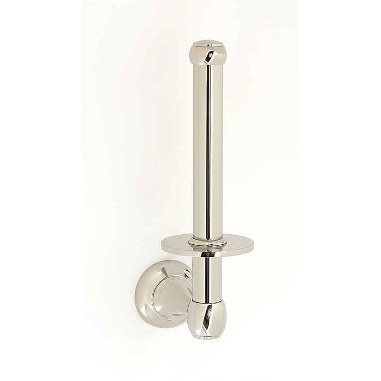 Polished Nickel Wall Mounted Toilet Paper Holder