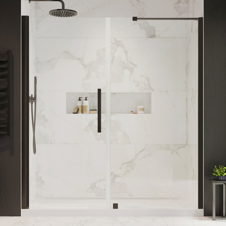 Endless Pasadena 60" x 72" Oil Rubbed Bronze Frameless Shower Kit