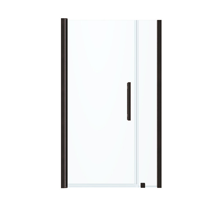 Pasadena 39" x 72" Frameless Shower Kit in Oil Rubbed Bronze