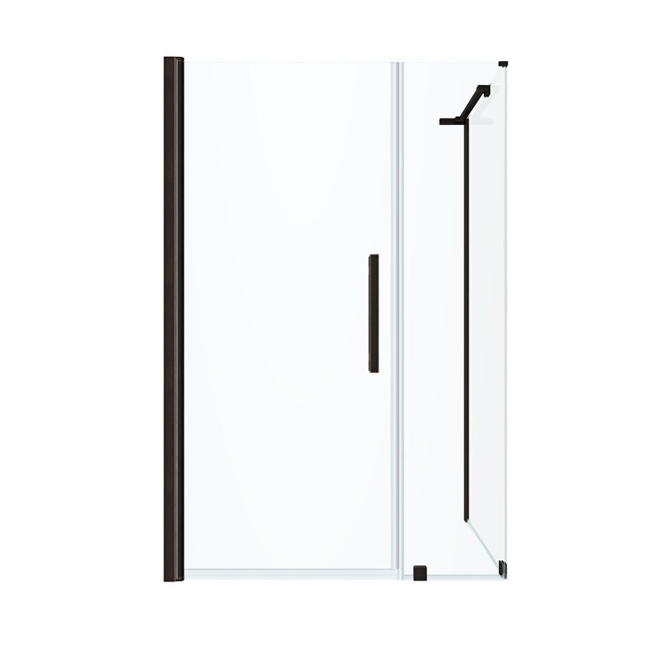 Pasadena 42.52'' W Oil Rubbed Bronze Frameless Shower Kit