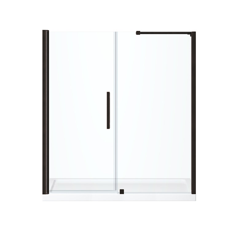 Endless Pasadena 60" x 72" Oil Rubbed Bronze Frameless Shower Kit