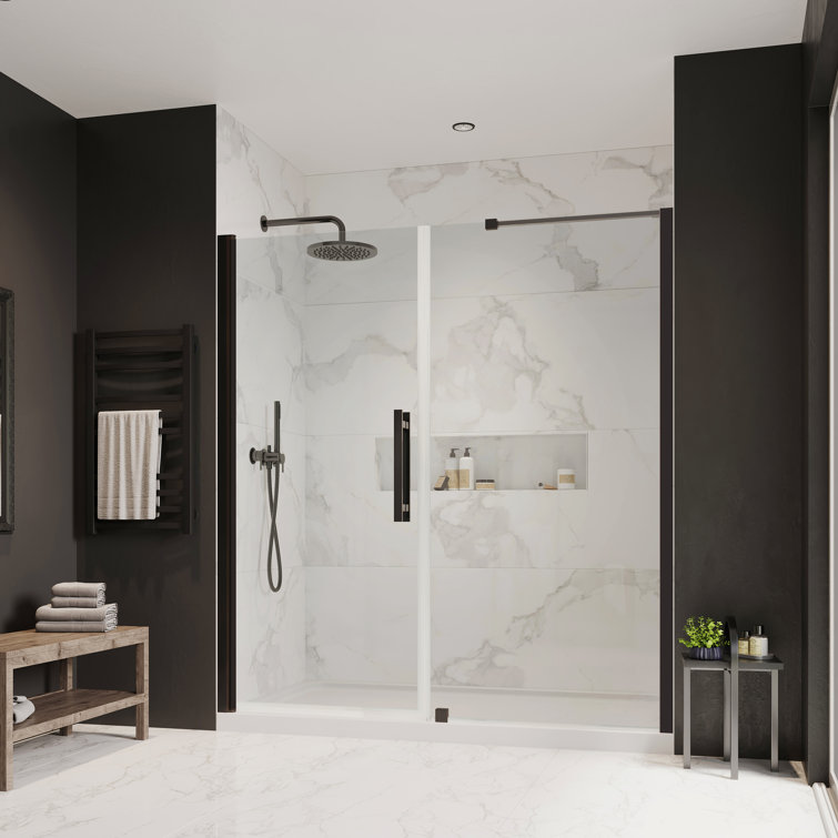 Endless Pasadena 60" x 72" Oil Rubbed Bronze Frameless Shower Kit