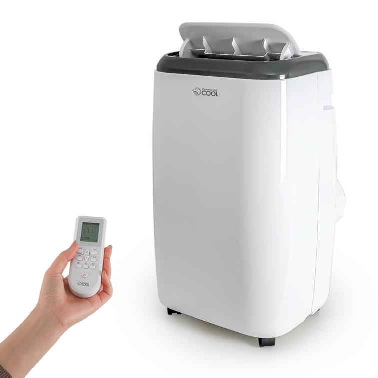 Commercial Cool 10,000 BTU White Portable Air Conditioner with Heater