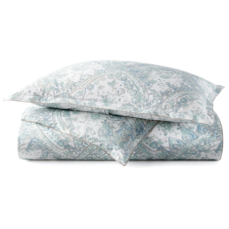 Seville Platinum Cotton Twin Duvet Cover