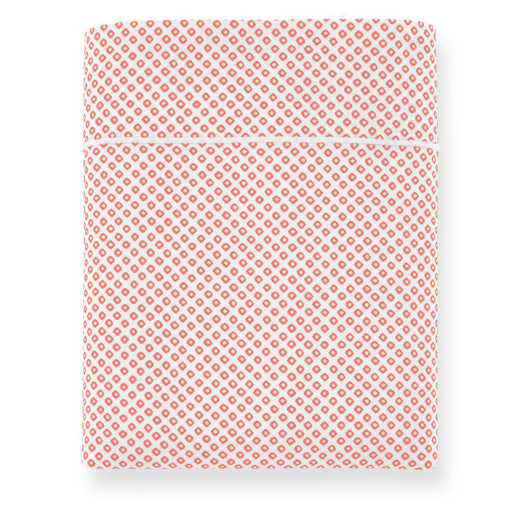 Emma Twin Linen Cotton Sateen Flat Sheet