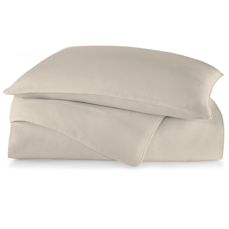 Linen Twin Duvet Cover with Knife Edge Finish