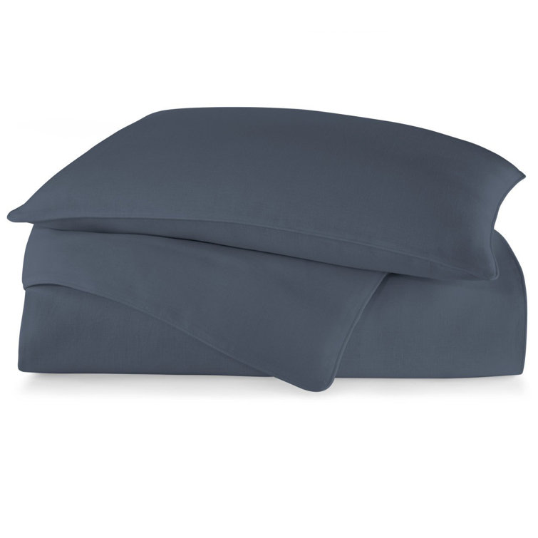 Linen Twin Duvet Cover with Knife Edge Finish