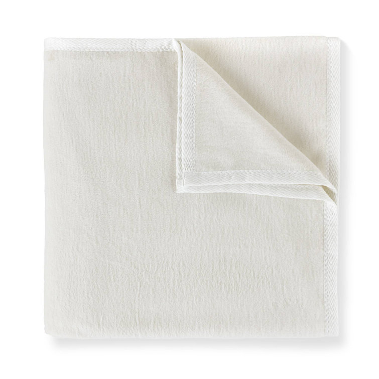 Natural Twin Cotton Machine Washable Blanket
