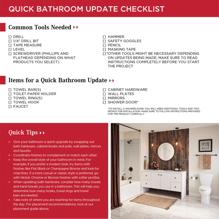 Modern Chrome Wall Mounted Stainless Steel Towel Bar