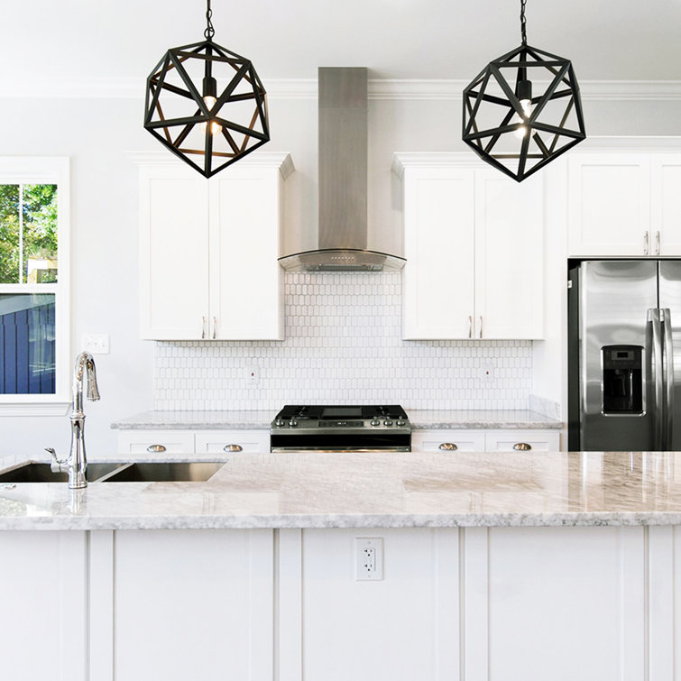 30" Stainless Steel Convertible Wall Mount Range Hood with Glass Canopy