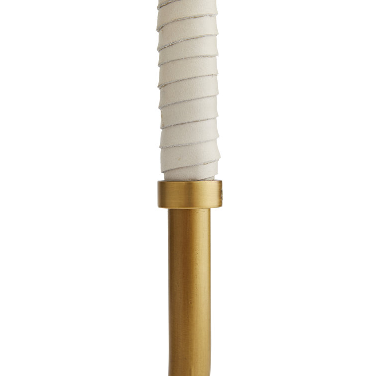 Modern Brass and Marble Adjustable Desk Lamp