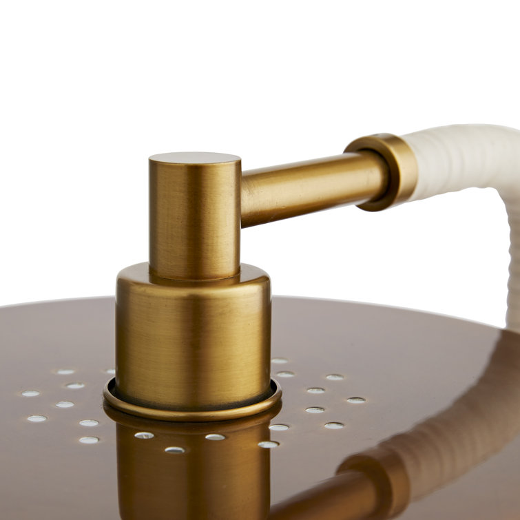Modern Brass and Marble Adjustable Desk Lamp