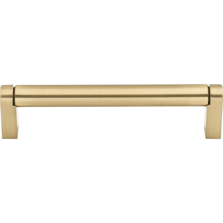 Honey Bronze Modern Bar Handle with Mounting Hardware