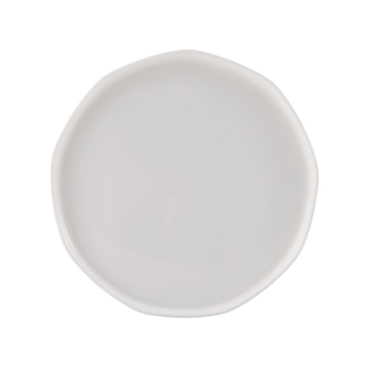 Adelaide White Porcelain 16-Piece Dinnerware Set, Service for 4