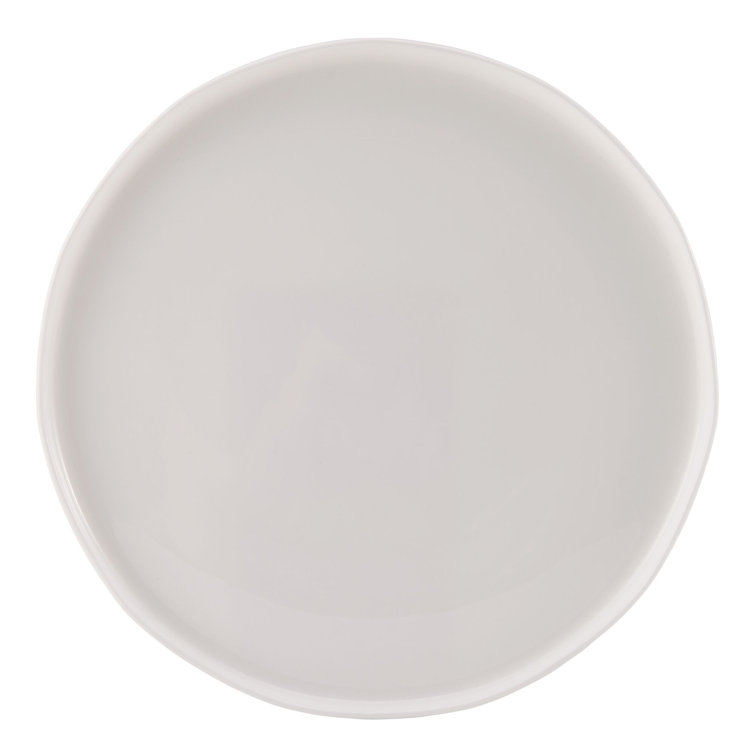 Adelaide White Porcelain 16-Piece Dinnerware Set, Service for 4