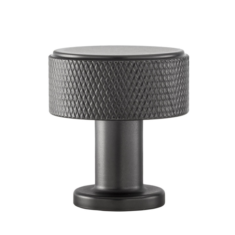 Kent Knurled 1-1/8" Round Nickel Cabinet Knob