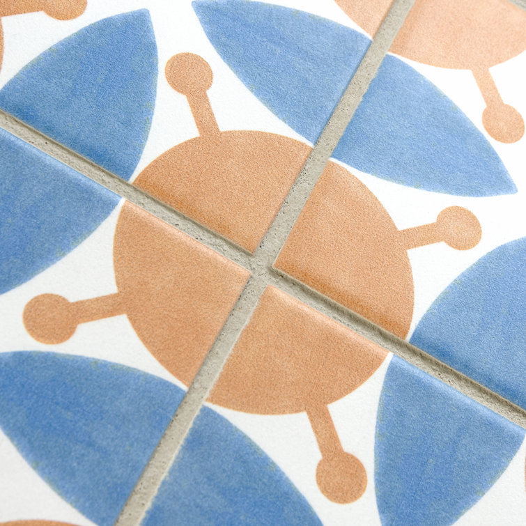 Revival Mini 4" White Ceramic Matte Square Tile
