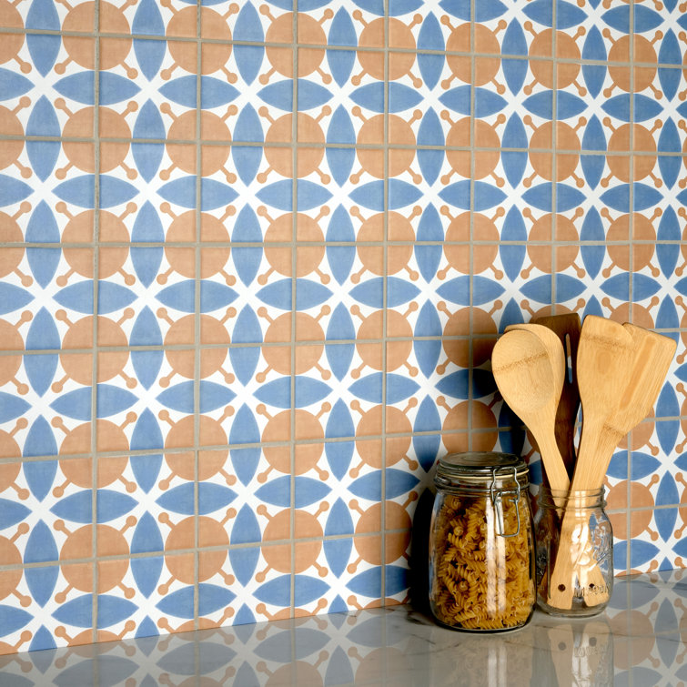 Revival Mini 4" White Ceramic Matte Square Tile