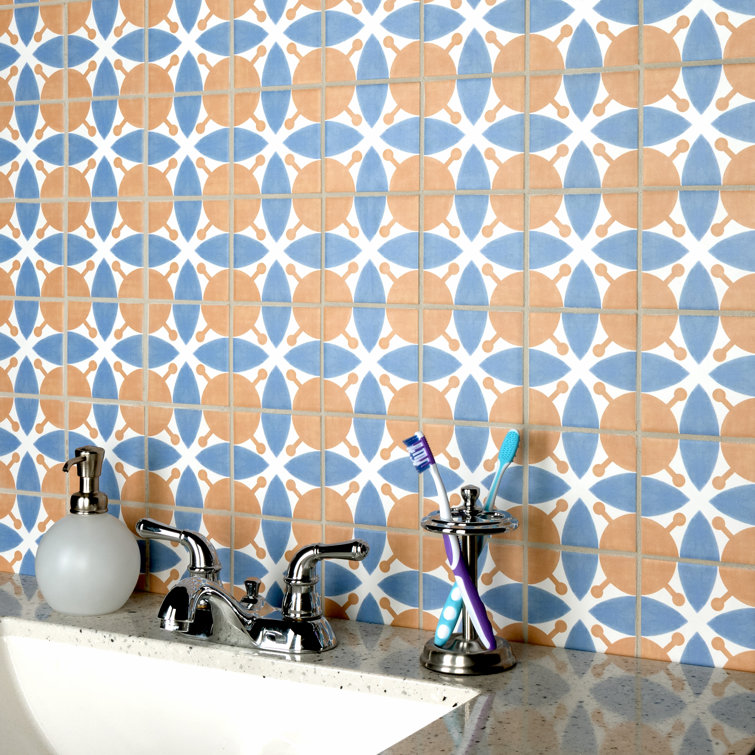 Revival Mini 4" White Ceramic Matte Square Tile