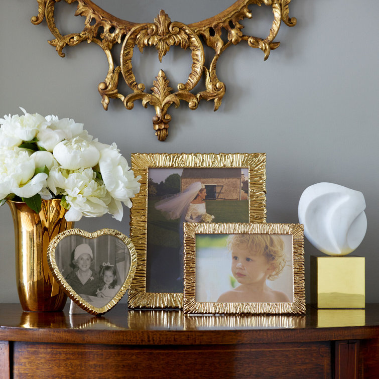Gold-Plated Ceramic Novelty Table Vase