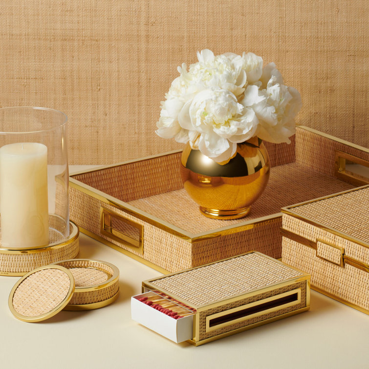 Colette Brass and Cane Match Striker Box