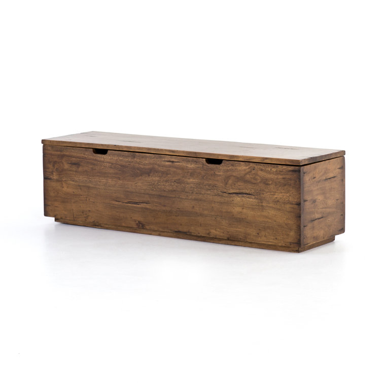 Duncan Modern Reclaimed Fruitwood 63'' Spacious Trunk
