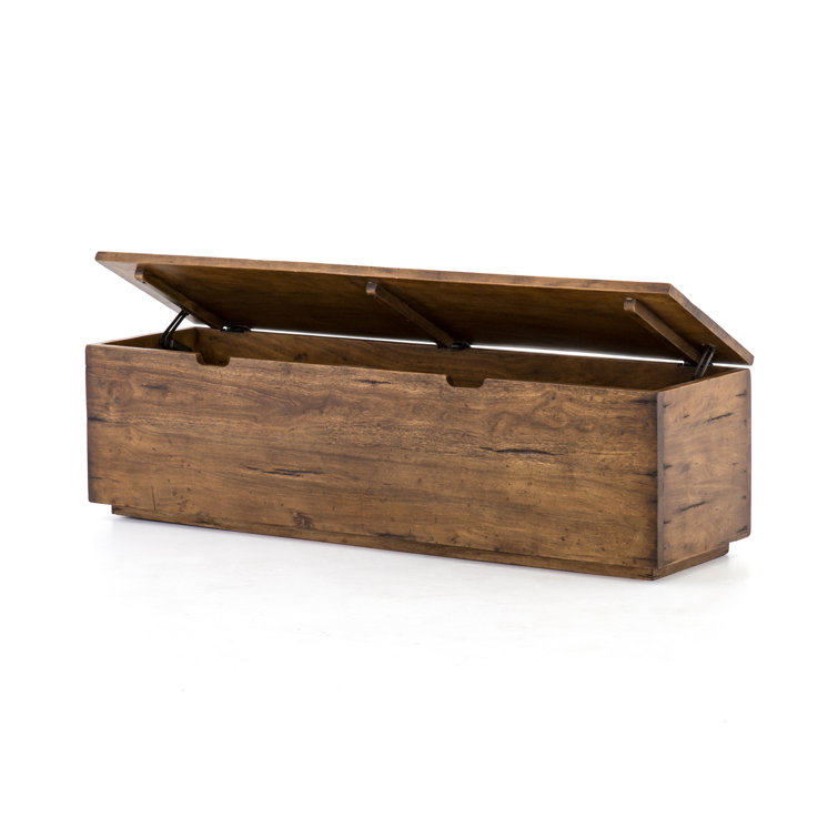 Duncan Modern Reclaimed Fruitwood 63'' Spacious Trunk