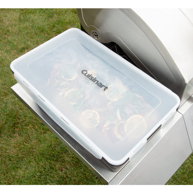 Black BPA-Free XL Collapsible Marinating Container