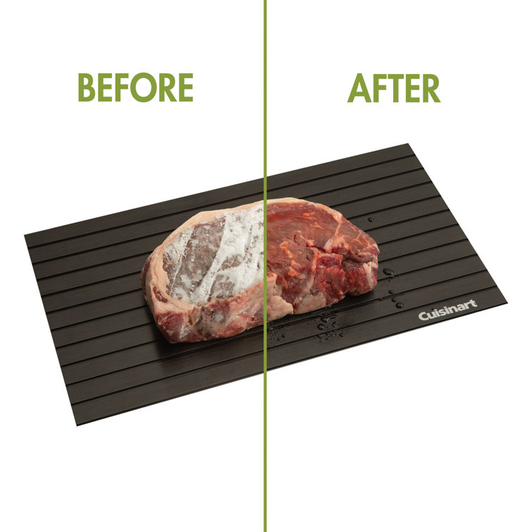 Sleek Rectangular Aluminum BBQ Defrosting Tray
