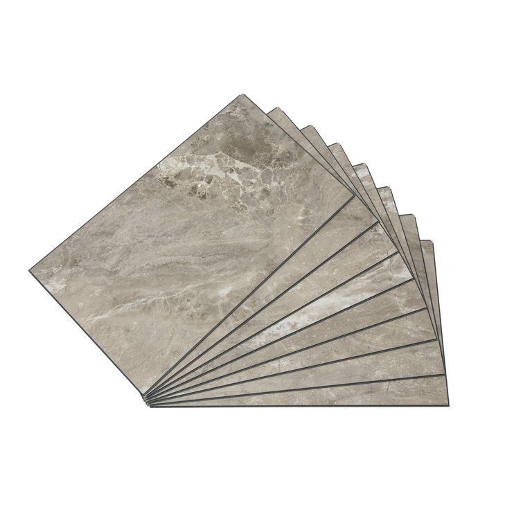 Venetian Marble Waterproof Vinyl Wall Tiles for Kitchen and Bathroom
