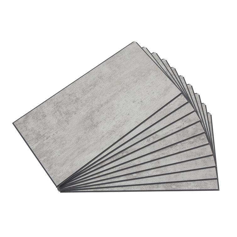 Wind Gust Gray PVC Interlocking Wall Tile Panels