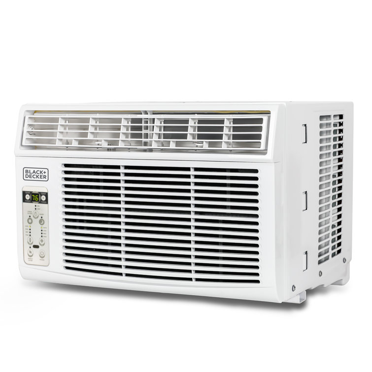 White 8000 BTU Window Air Conditioner with Remote Control