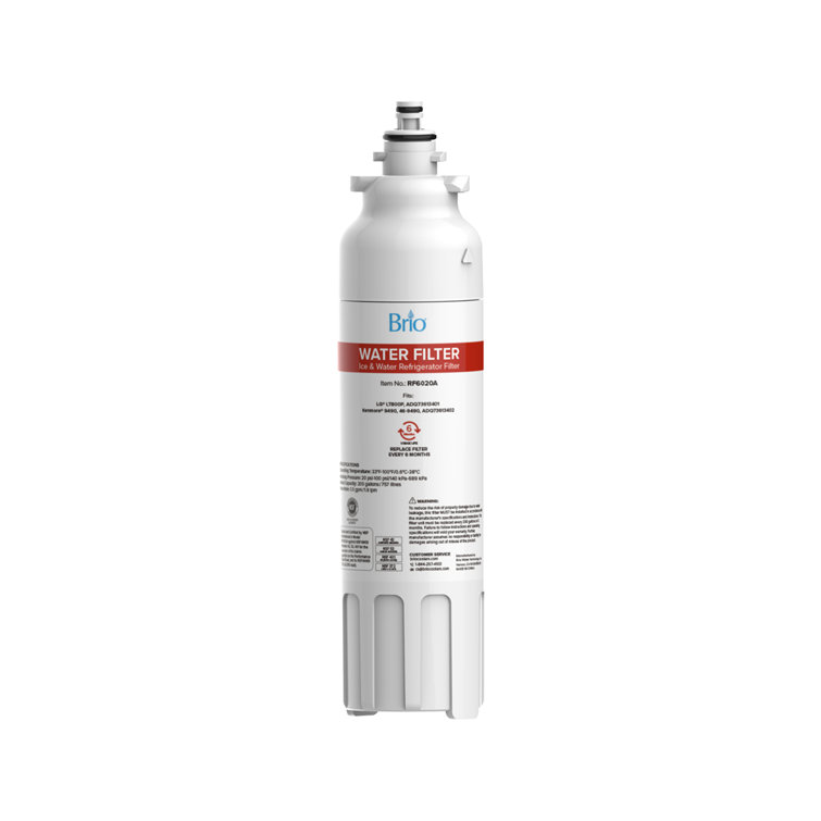 Brio White Carbon Charcoal Refrigerator Water Filter