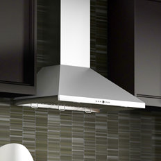36" Stainless Steel Convertible Wall Mount Range Hood with Charcoal Filter