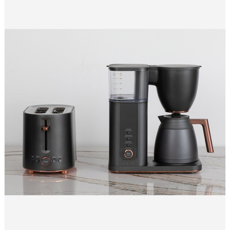 Matte Black 10-Cup Drip Coffee Maker with Thermal Carafe