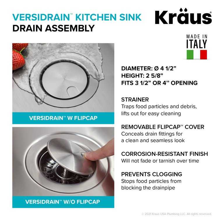 Dex 32-inch Stainless Steel Single Bowl Undermount Kitchen Sink