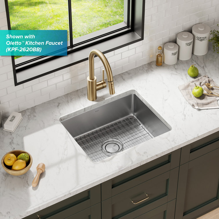21-Inch Stainless Steel Single Bowl Drop-In Kitchen Sink