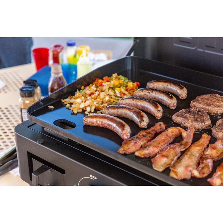 Pit Boss Black 3-Burner Portable Gas Griddle with Ceramic Surface